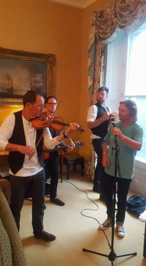 Reel Strings Performing at Irish Embassy