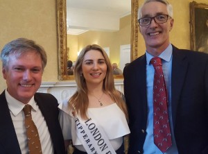 Henry Smith with London Rose, Caoimhe Gallagher and William Edgin