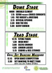 2011 Festival line-up